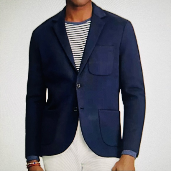 NWT Polo Ralph Lauren Ponte Knit Classic Fit Blazer in...